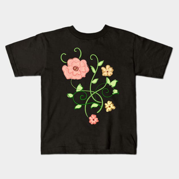 Flower Kids T-Shirt by sarda_art